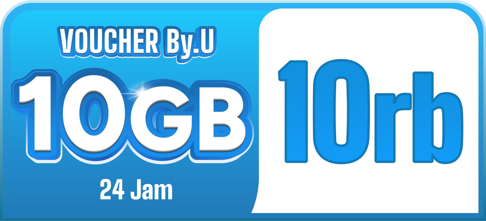 Banner by.U 10GB 1 Hari
