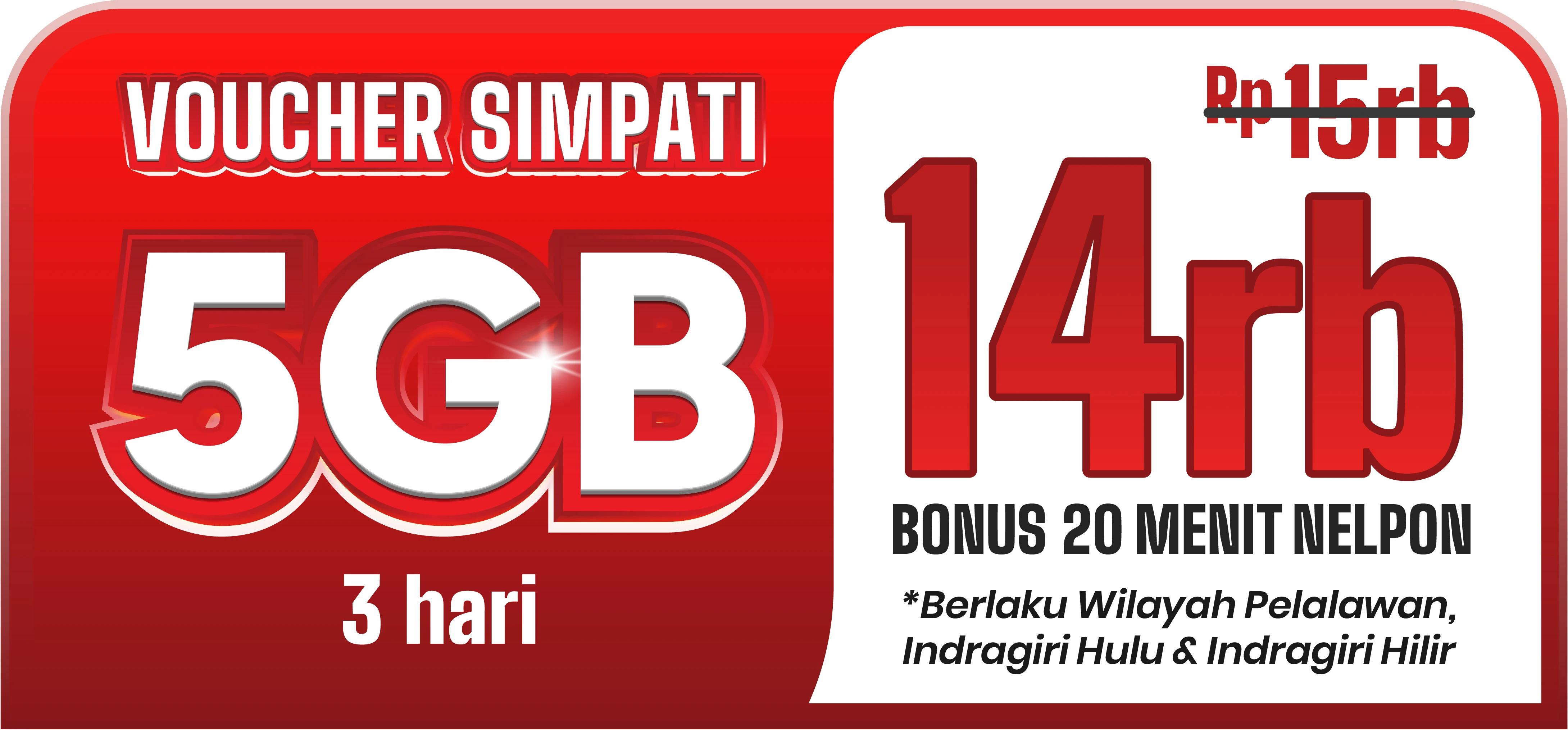 Banner Simpati 5GB 3 Hari